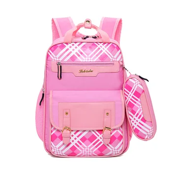 

2018 Girls School Bags For boys Children Backpack Primary Bookbag Orthopedic Princess Schoolbags Mochila Infantil Backpacks