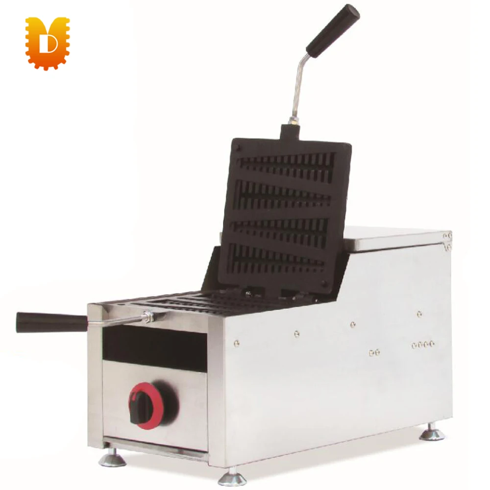 Gas 4 PCS pine waffle making machine/gas pine waffle makerin Waffle