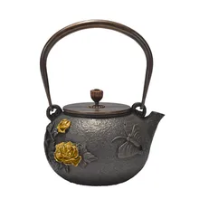 1.2L старый чугунный чайник, японский чайник Penoy, ручная роспись, креативная посуда для напитков, Лидер продаж, чайник