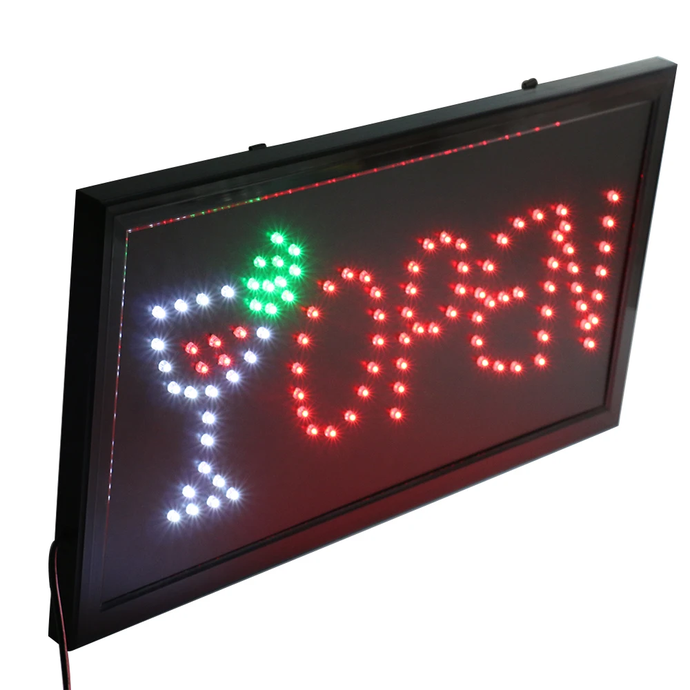 

CHENXI Led Neon Beer Light Sign Board Flashing Window Display Bar Signs 10X19 Inch Indoor.