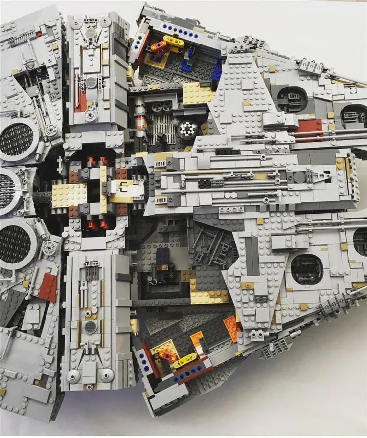 Millennium Falcon Lepin 8445pcs Compatible 75192 Star wars Series Ultimate Collectors Model Building Bricks Toys 14 Millennium Falcon Lepin 8445pcs Compatible 75192 Star wars Series Ultimate Collectors Model Building Bricks Toys 18