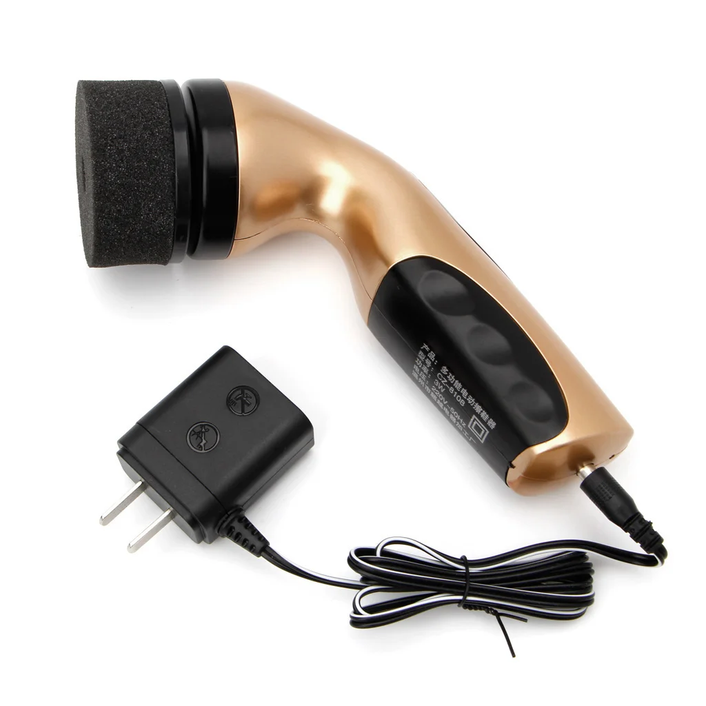 Портативный ручной перезаряжаемый автоматический электрический щетка для обуви Блестящий полировщик