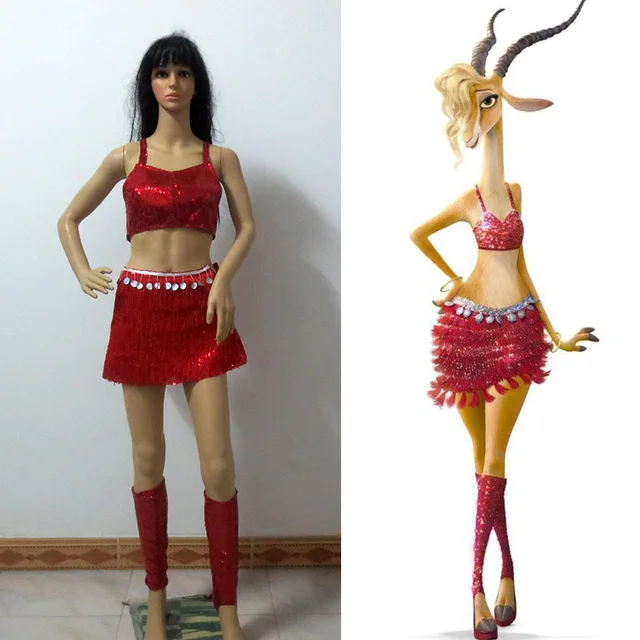 cos zootopia gazelle cosplay