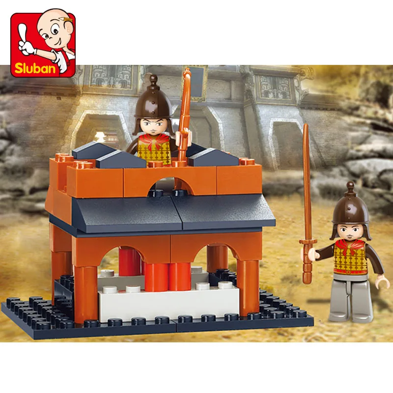 0263 233pcs Sanguo Jinzhou Constructor Model Kit Blocks Compatible LEGO Bricks Toys for Boys Girls Children Modeling 0263 233pcs Sanguo Jinzhou Constructor Model Kit Blocks Compatible LEGO Bricks Toys for Boys Girls Children Modeling