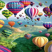 Алмазная живопись 3d воздушный шар Алмазная вышивка кофе значок с вышивкой в виде ромба мозаичная картина