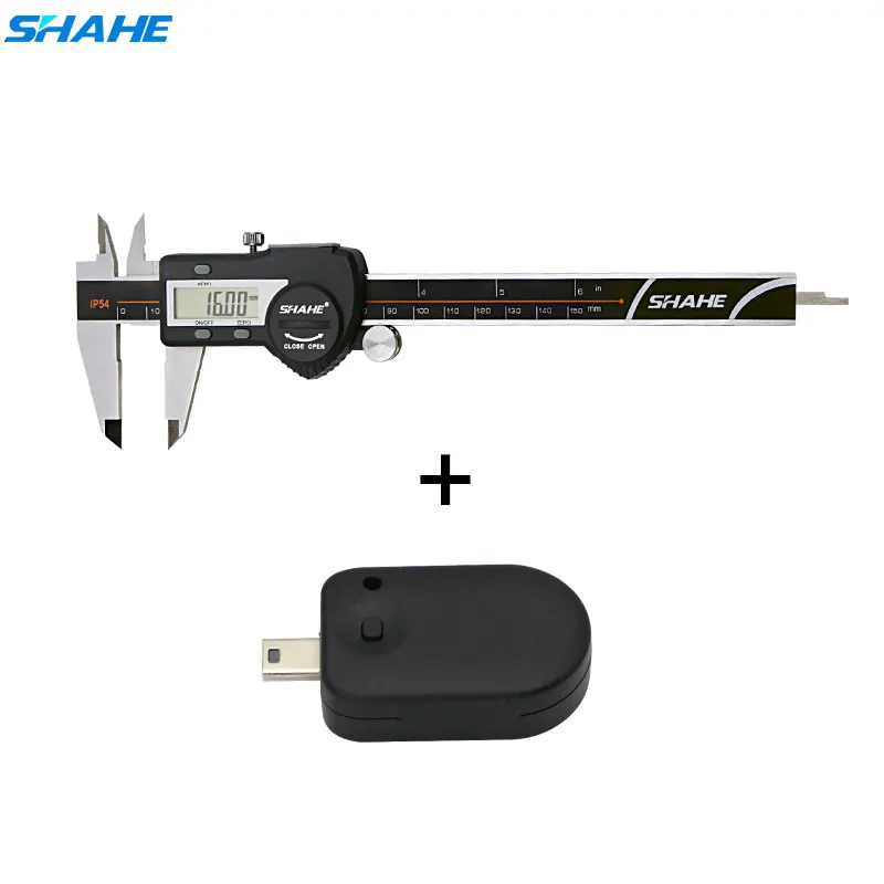 SHAHE Caliper Set Electronic Vernier Caliper 150 mm +Smart Adapter data
