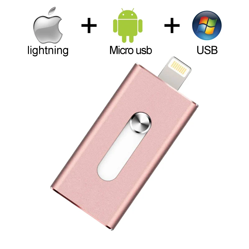 iOS Usb флеш-накопитель для iPhone/iPad/Android Phone 3,0 USB накопитель для iPhone6 7 8 X XS XR Pendrive 128 Гб 64 ГБ 32 ГБ 16 ГБ