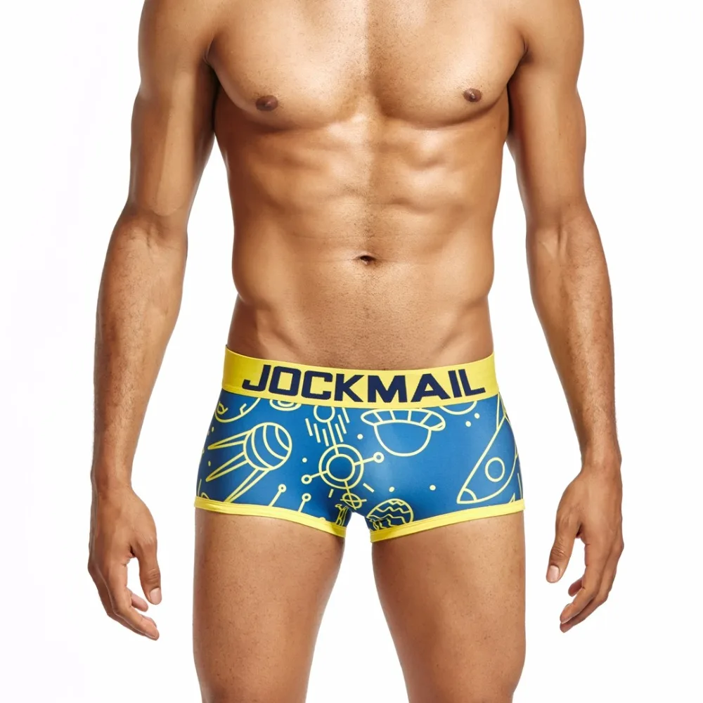 JOCKMAIL, фирменное Мужское нижнее белье, боксеры, шорты, сексуальные мужские трусы, трусы, calzoncillos hombre, боксеры marca cuecas, боксеры для геев, нижнее белье