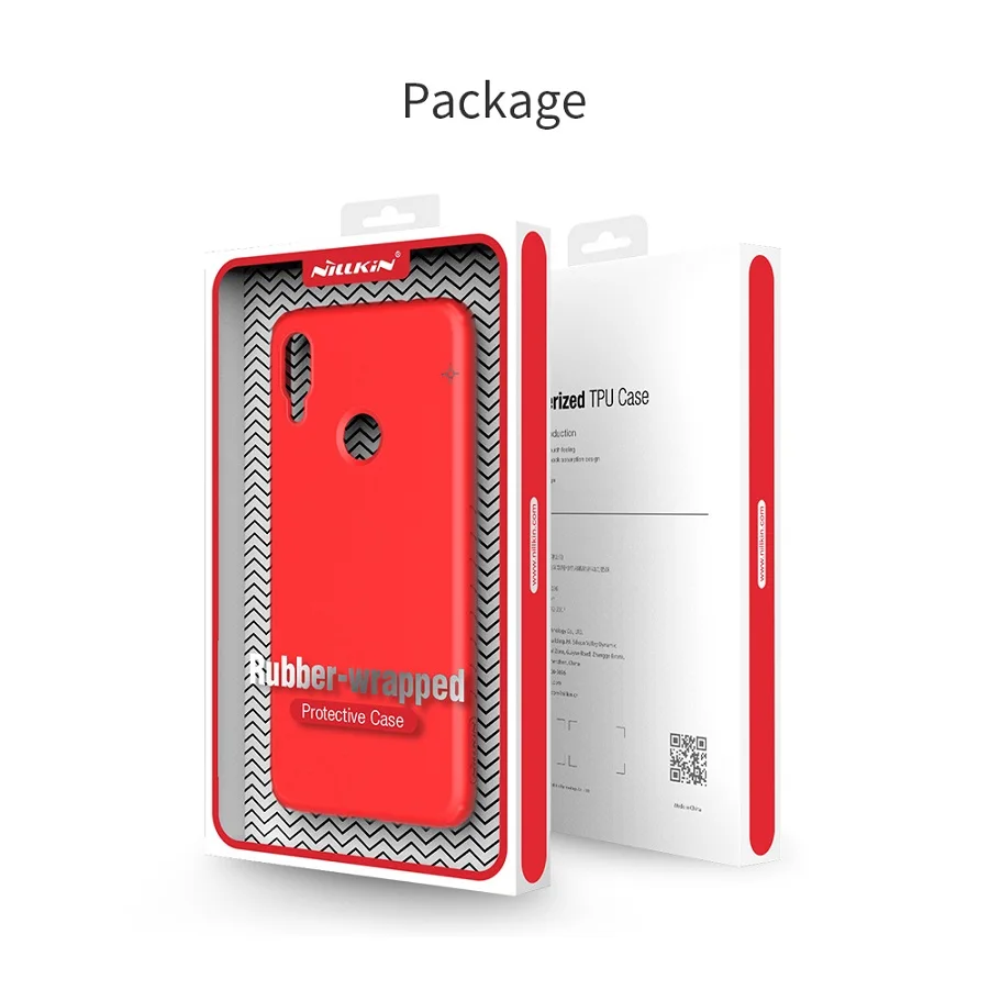 

Nillkin Redmi Note 7 Pro Case For Xiaomi Redmi Note 7/7S Silicone Smooth Protective Back Cover redmi note 7 global version 6.3''