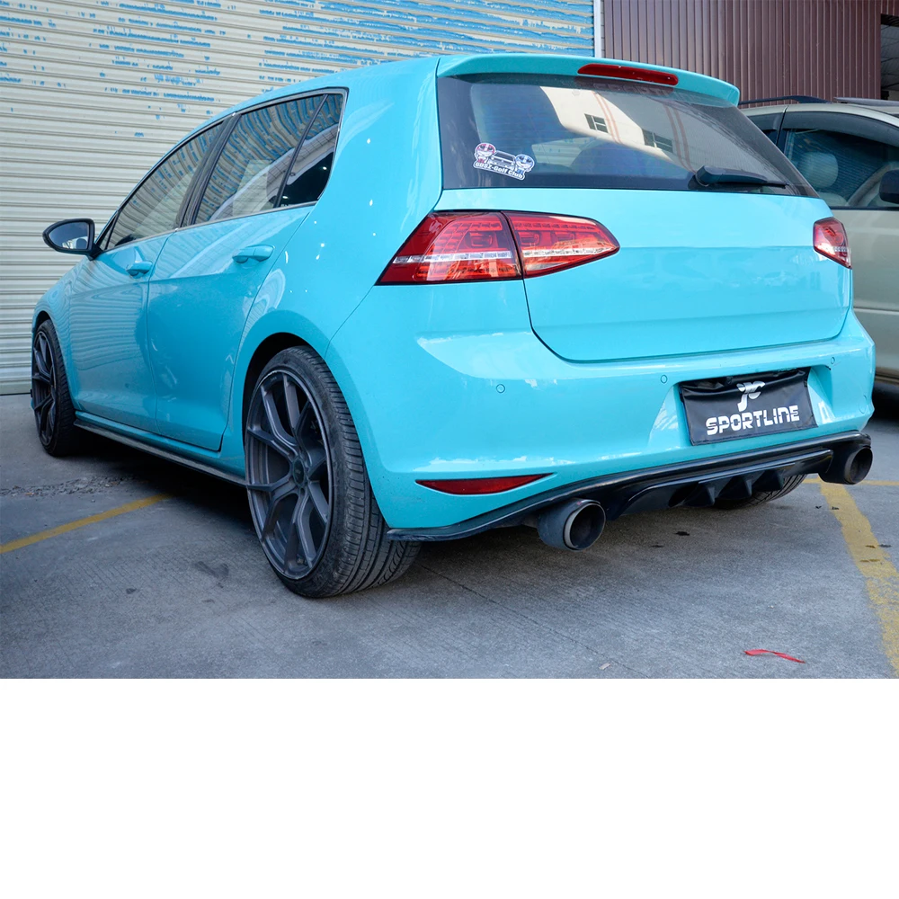 3 Fins Universal Rear bumper Lip Diffuser 5