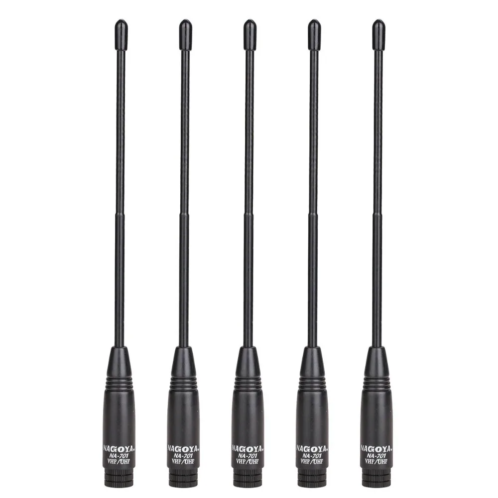 1x Nagoya NA-701 SMA-Male Dual-Band Antenna 144//430Mhz For Yaesu Radio US