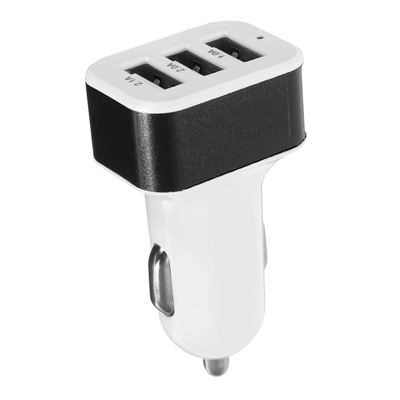 

High Quality Bakeey 3USB Ports 2.1A Fast Charging Car Charger For iPhoneX 8/8Plus for Samsung S8 S7 Xiaomi mi5 mi6 Six Colors