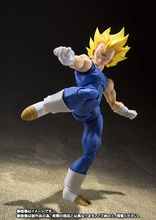 Аниме Dragon Ball Z Супер Saiyan моделирование MaJin Vegeta совместный подвижный ПВХ фигурка Коллекция Модель игрушки 15 см