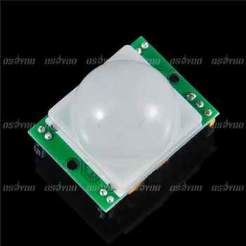 

High Quality SR501 HC-SR501 Adjust IR Pyroelectric Infrared PIR module Motion Sensor Detector Module for Arduino
