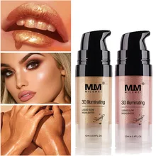 3D крем-хайлайтер для лица, основа для макияжа, мерцающий набор для тела, Осветляющий, высокая зажигалка, бронзер для макияжа