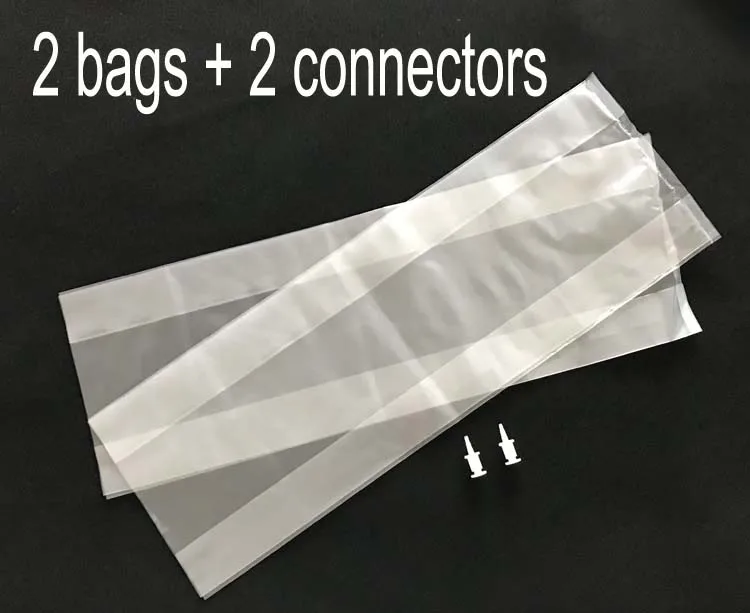 Мешки для озона для рук или ног - Цвет: 2 bags 2 connectors