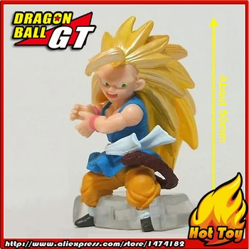 

100% Original BANDAI Gashapon PVC Toy Figure HG GT 2 - Son Goku Super Saiyan 3 from Japan Anime "Dragon Ball GT" (5cm tall)