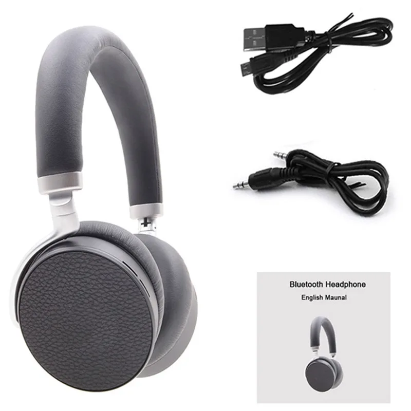 Ingelon Bluetooth headphones Black Wireless headset CSR64215 V4.2 with microphone high-end headphone for earphone and Hifi music (6)