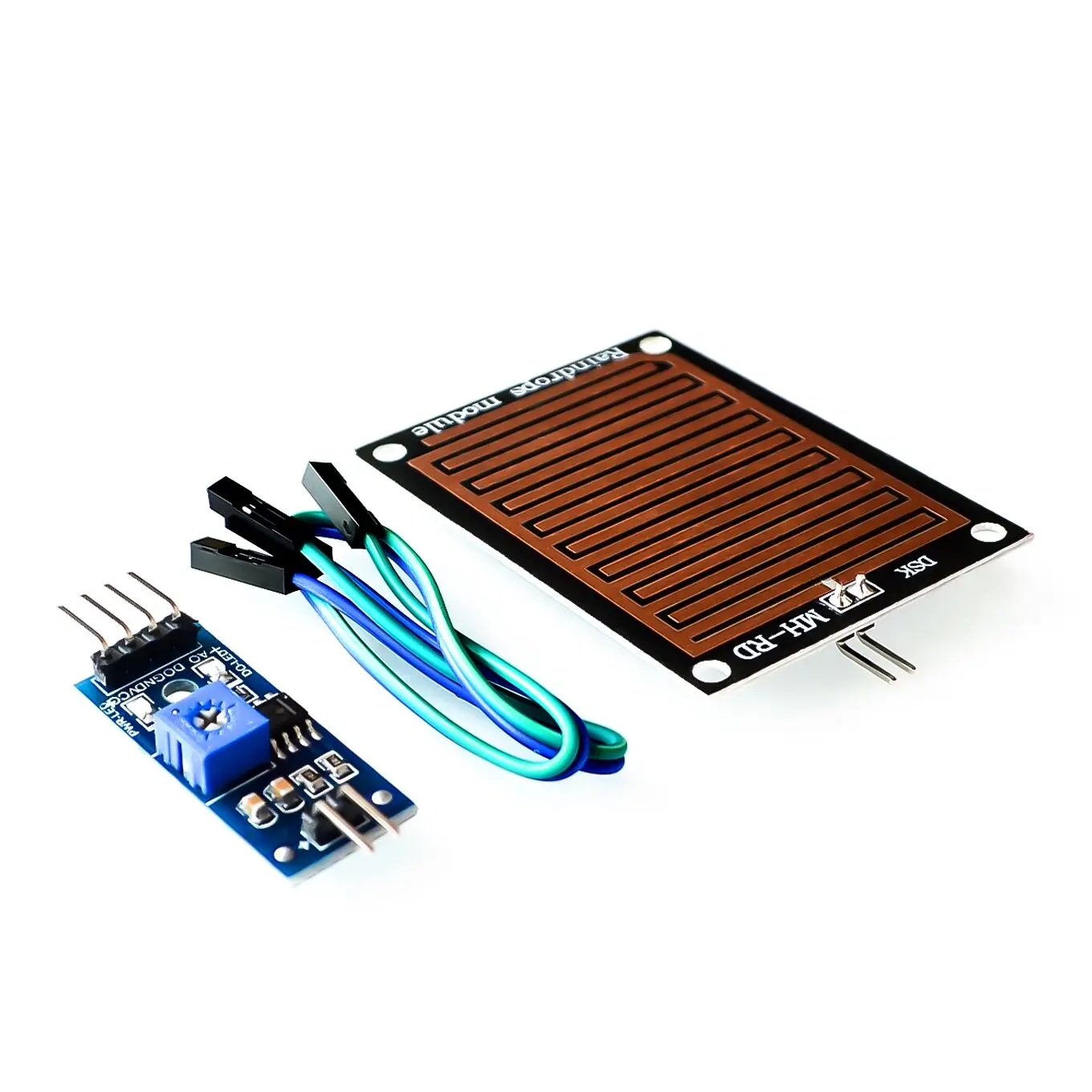 5 sets Rain Sensor Module Humidity Raindrop Weather Detection Module For Arduino 