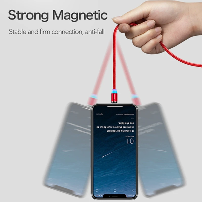 Кабель для быстрой зарядки и передачи данных Lightning iphone 6s 7 8 plus кабели типа C Samsung C7 C9