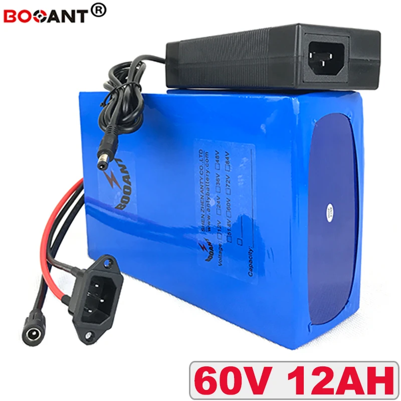 60V 12AH electric bicycle lithium battery 60V for Bafang BBSHD 1000W