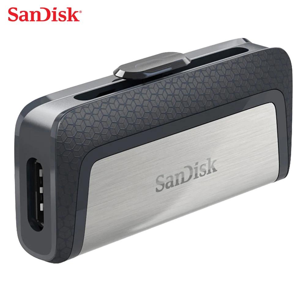 Sandisk флешки 32 GB U диск DUAL накопитель USB флэш-накопитель 128 GB Memory Stick Тип-C OTG USB 3,1 64 GB Высокое качество Usb Stick