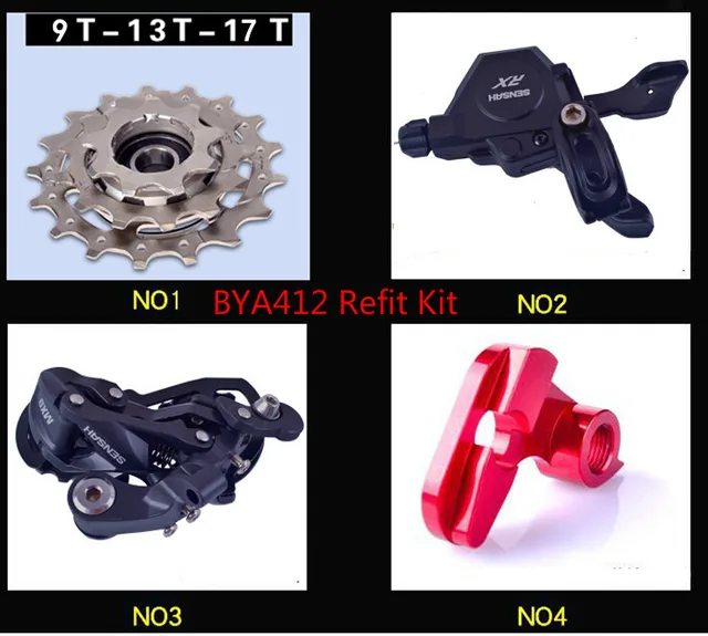 3 speed rear derailleur