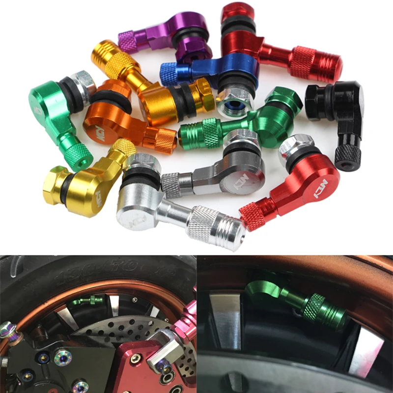 

Automobile Tire Valve Cap Electric Vehicle Motorcycle Valve Cover Aluminum Valve Core Cover Tire Pressure Monitoring Universal