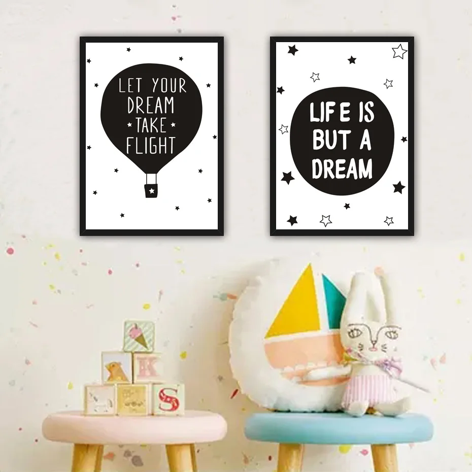 Let-Your-Dream-Take-Flight-Motivation-Quotes-A4-Canvas-Art-Print-Painting-Poster-Wall-Decoration-For (3)