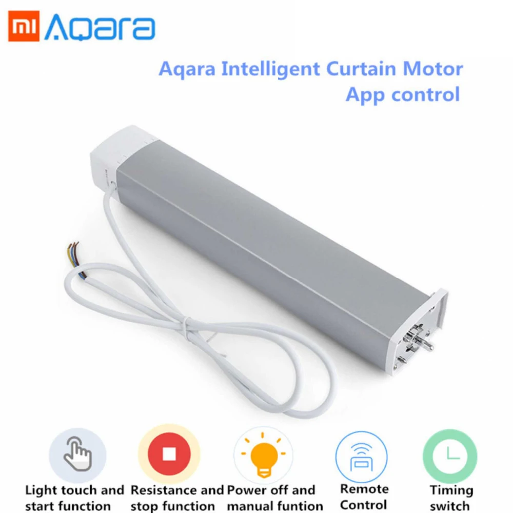 

Xiaomi Aqara Intelligent Smart Curtain Motor ZiGBee Wifi For xiaomi Smart Home Device Mi Home Smarphone APP Remote Control