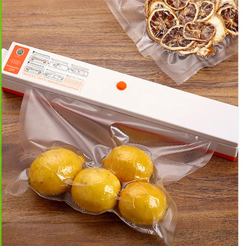 

Household Food Vacuum Sealer Packaging Machine Film Sealer Vacuum Packer Including Bags Parts sealing machine 110V/220V