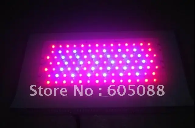 

200w(14x7x2w) rectangle led grow panel lamp AC85-265V input for plant grow-breeding greenhouse lighting R:B color ratio 8:1
