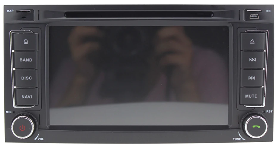 Discount 4+64G Car Multimedia player Android 9.0 GPS 7 Inch IPS 2 Din Autoradio For VW/Volkswagen/Touareg Canbus Wifi FM Radio USB DVR 15