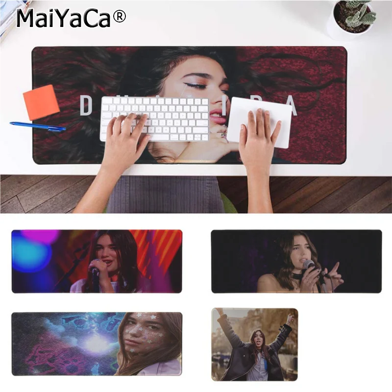 

MaiYaCa Your Own Mats Dua Lipa Laptop Computer Mousepad Free Shipping Large Mouse Pad Keyboards Mat