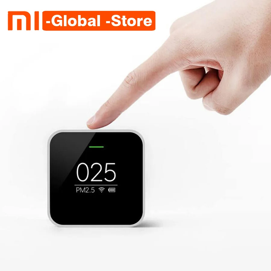 

Original Xiaomi PM2.5 Detector Sensor MI PM 2.5 Air Detector Portable OLED Screen Wifi 2.4GHZ Monitoring High-precision Laser