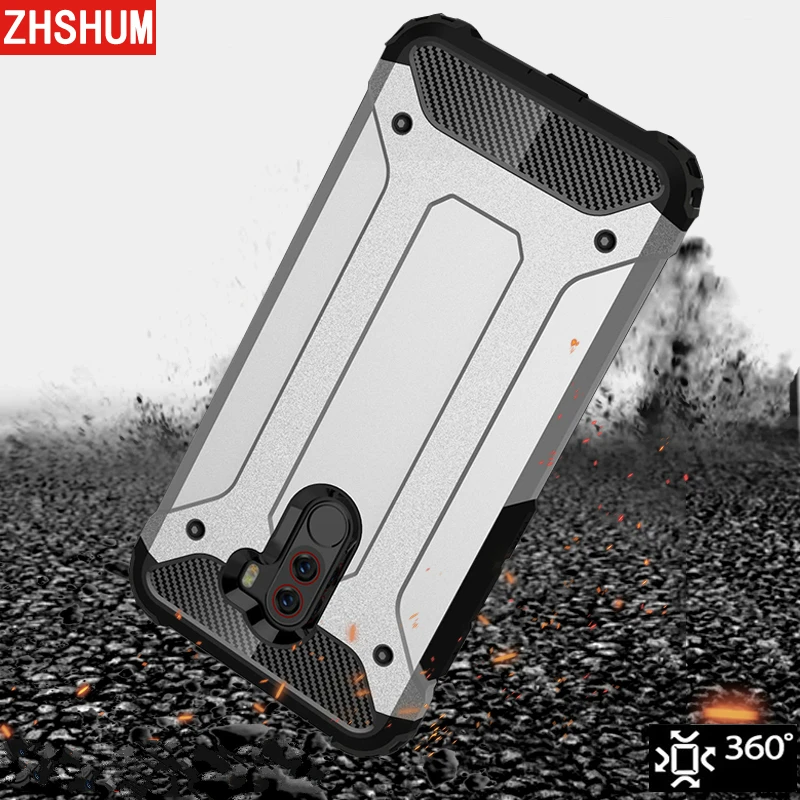 Hybrid Armor Case for Xiaomi Redmi Note 5A Prime Pocophone F1 Bumper Silicone 360 Full Back Cover Note5A Poco F 1 | Мобильные