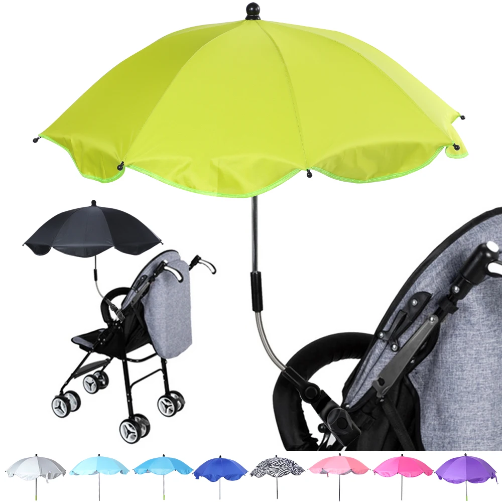 

Adjustable Folding Kids Baby Sun Umbrella Parasol Stroller Shade Canopy Covers Baby Stroller Accessory Sun Protection Umbrella