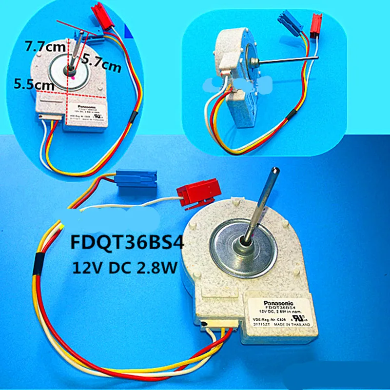 For Panasonic Siemens Bosch refrigerator motor FDQT36BS4 12V DC refrigerator parts