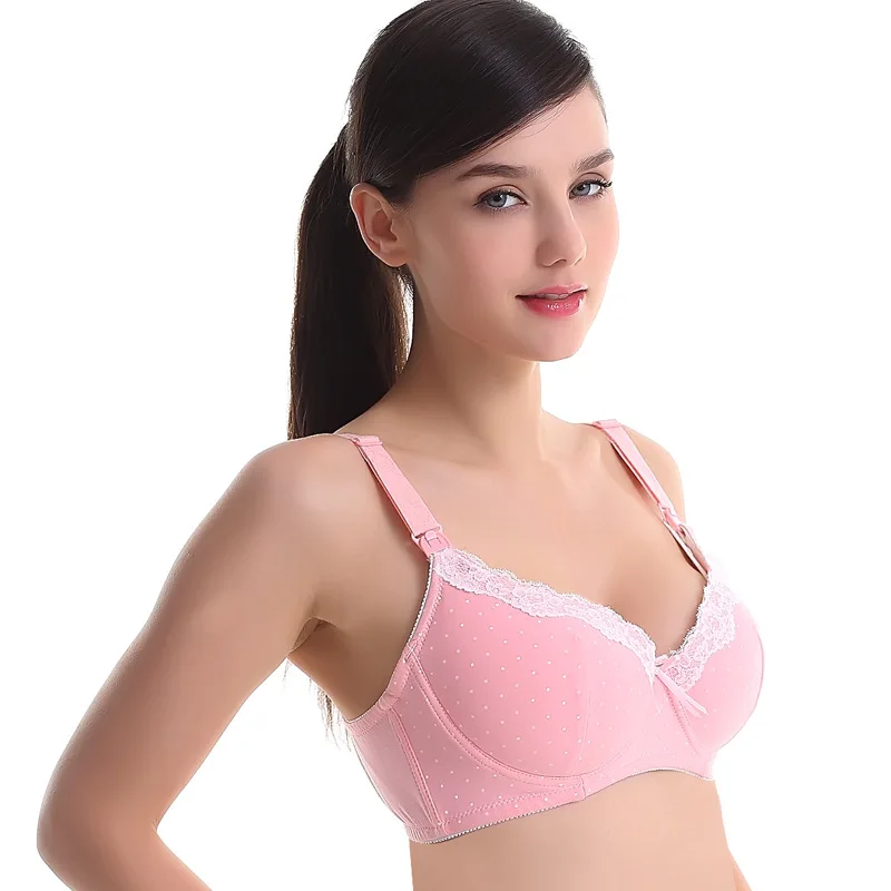RQ-Cotton-Maternity-Breastfeeding-Bra-Full-cup-Lace-Prevent-Sagging-Nursing-bra-for-Pregnant-women-Pregnancy (4)
