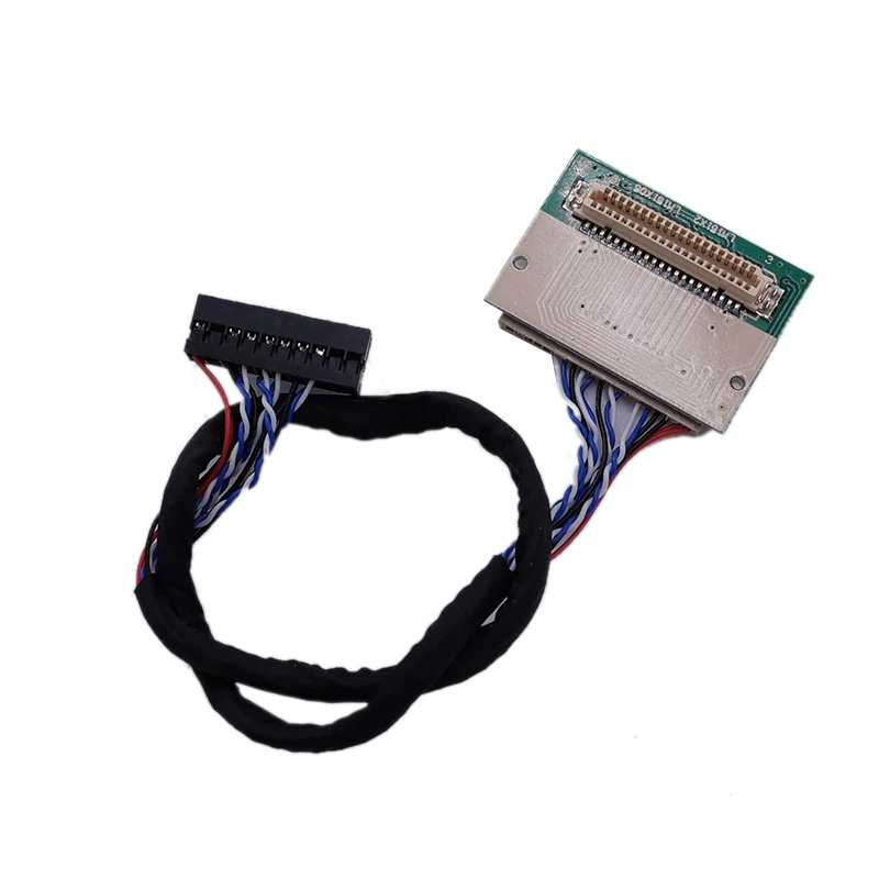 20 контактов LVDS поворот 41 контакт ttl порт стандартный 20pin 1ch 8 бит LVDS вход 41pin ttl выход плата адаптера конвертер LM150X05 LM151X2