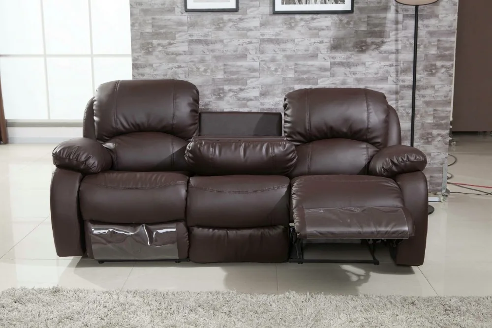 2016 Armchair Chaise European Style Set Muebles Bean Bag Chair Sofas Direct Factory Living Room Furniture Leather Recliner Sofa