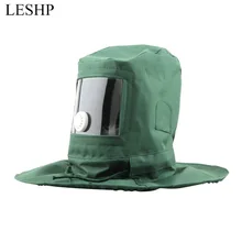 New Labor Face Mask Industrial Work Protection Mask Blasting Hood Sand Abrasive Grit Shot sand Blaster Mask Anti Dust Equipment