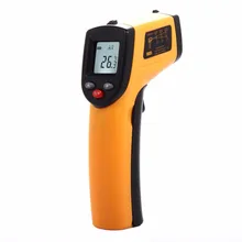 Infrared Thermometer Pyrometer 50 to 600 Degree LCD Digital Handheld Non contact Thermometer IR Temperature Gun