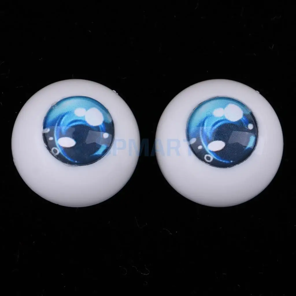 9 Options 1/3 BJD Doll Safety Eyes Acrylic Eyeballs for Night Lolita Dollife Bears Plush Animals DIY Making & Supplies