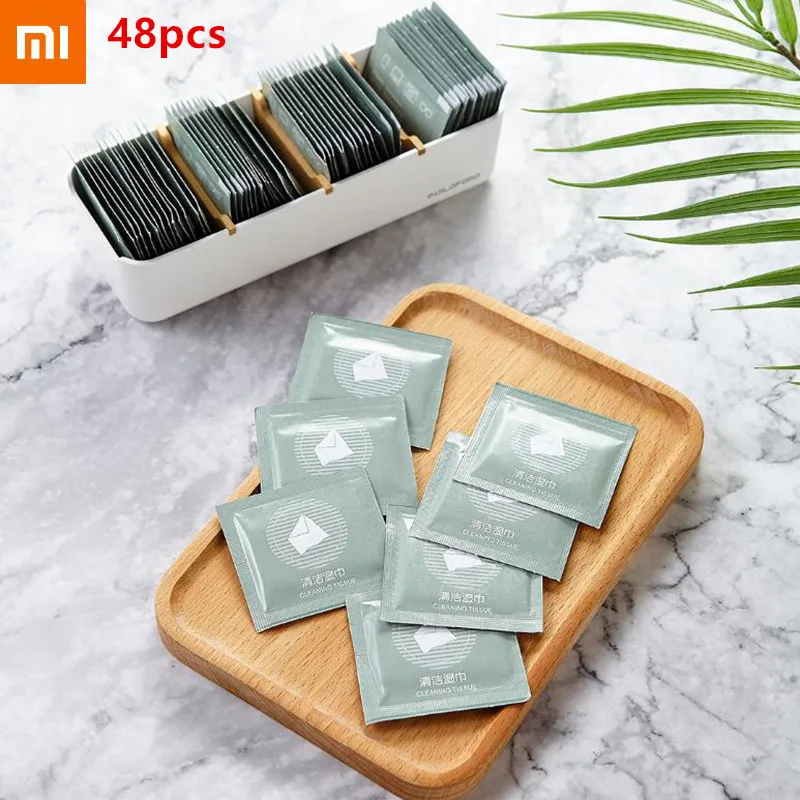 Xiaomi mijia ULDFORD протирающие салфетки для цифрового продукта пылезащитное масло грязное удаление быстрая сушка чистящая ткань и полезная коробка для хранения 36
