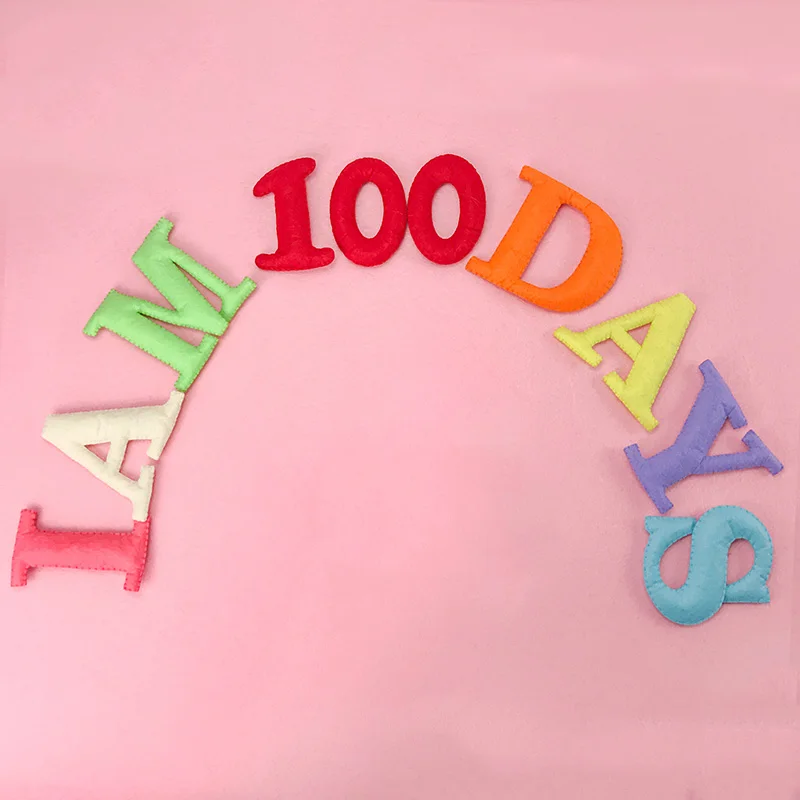 Товары для вечеринки с днем рождения детей 100 дней/месяцев/1 год украшение стен