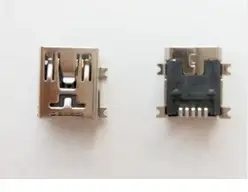 1000 шт./лот Mini-USB разъем Медь В виде ракушки SMD SMT 5pin Mini USB разъем для мобильного телефона bluetooth-динамик