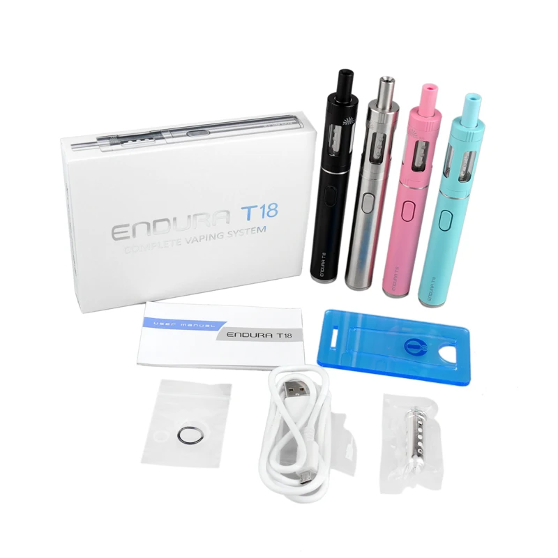 

Innokin Endura T18 Starter Kit 2.5ml 1000mah Box Mod Vape pen Hookah Electronic Cigarette kit with Endura T18 Tank coil