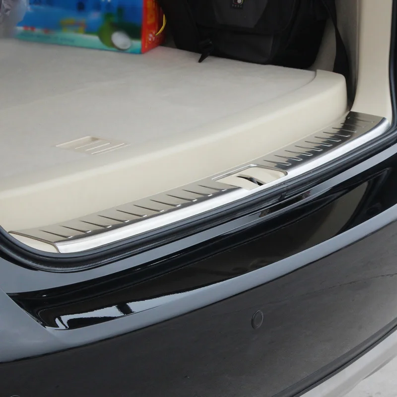 Stainless Steel rear bumper cargo sill plate cover protector for Lexus