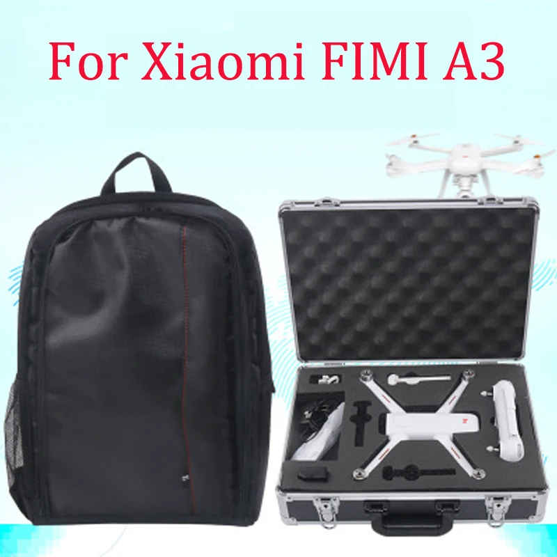 

New Portable Shockproof Bag Waterproof Box For Xiaomi Fimi A3 Carrying Case Aluminum Hard Travel Bag Protect Case Storage Bags